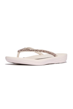 An image of the Fitflop Iqushion Multi-Crystal Ergonomic Flip-Flops
