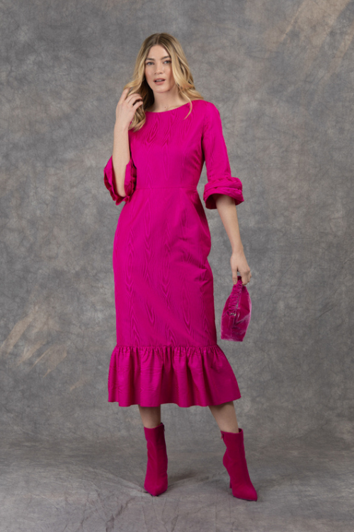 An image of the Fee G Taffeta Dress
