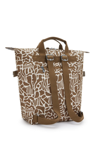 An image of the Kipling New Art Backpack - Cocktail Khaki