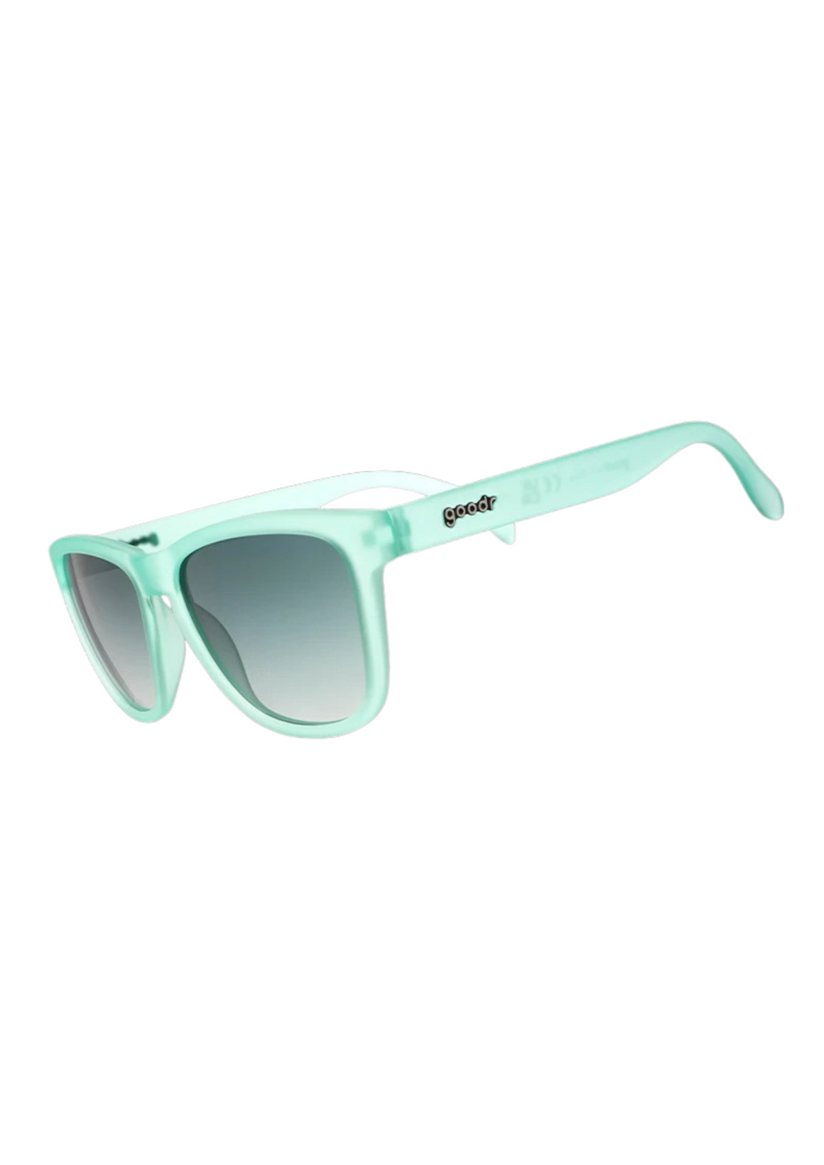 An image of the goodr Sunglasses Dinner Mint Debauchery Sunglasses