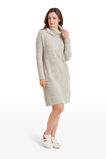 An image of the Schoffel Filey Roll Neck Dress