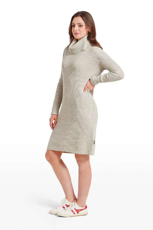 An image of the Schoffel Filey Roll Neck Dress