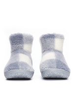 An image of the Bedroom Athletics Celeste Check Sherpa Slipper Boots