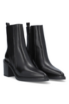 An image of the Alpe Leather Heeled Ankle Boots