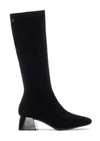 An image of the Xti Microfibre Suede Long Heeled Boots
