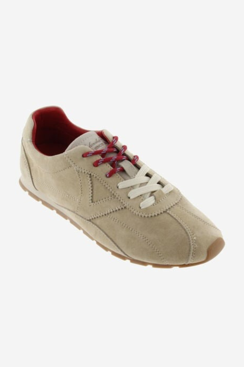 An image of the Victoria Aster Suede Trainer