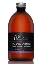 An image of the Highland Soap Company Organic Bubble Bath 500ml