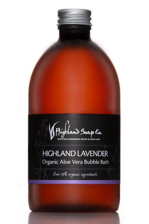 An image of the Highland Soap Company Organic Bubble Bath 500ml
