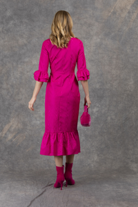 An image of the Fee G Taffeta Dress