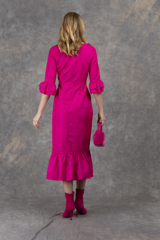 An image of the Fee G Taffeta Dress