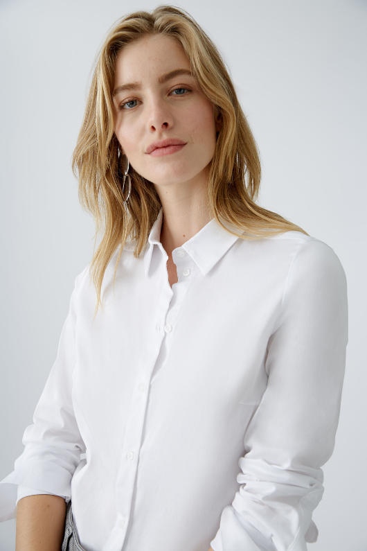An image of the Oui Stretch Shirt