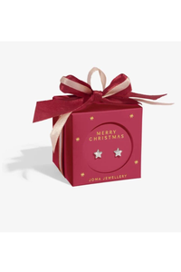 An image of the Joma Jewellery Earring Bauble 'Merry Christmas 'Stud Earrings
