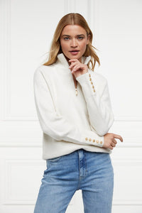An image of the Holland Cooper Tori Quarter Zip Knit