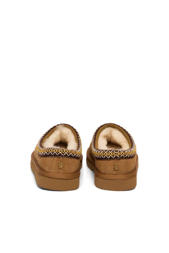 Ultra Low Shearling Mule