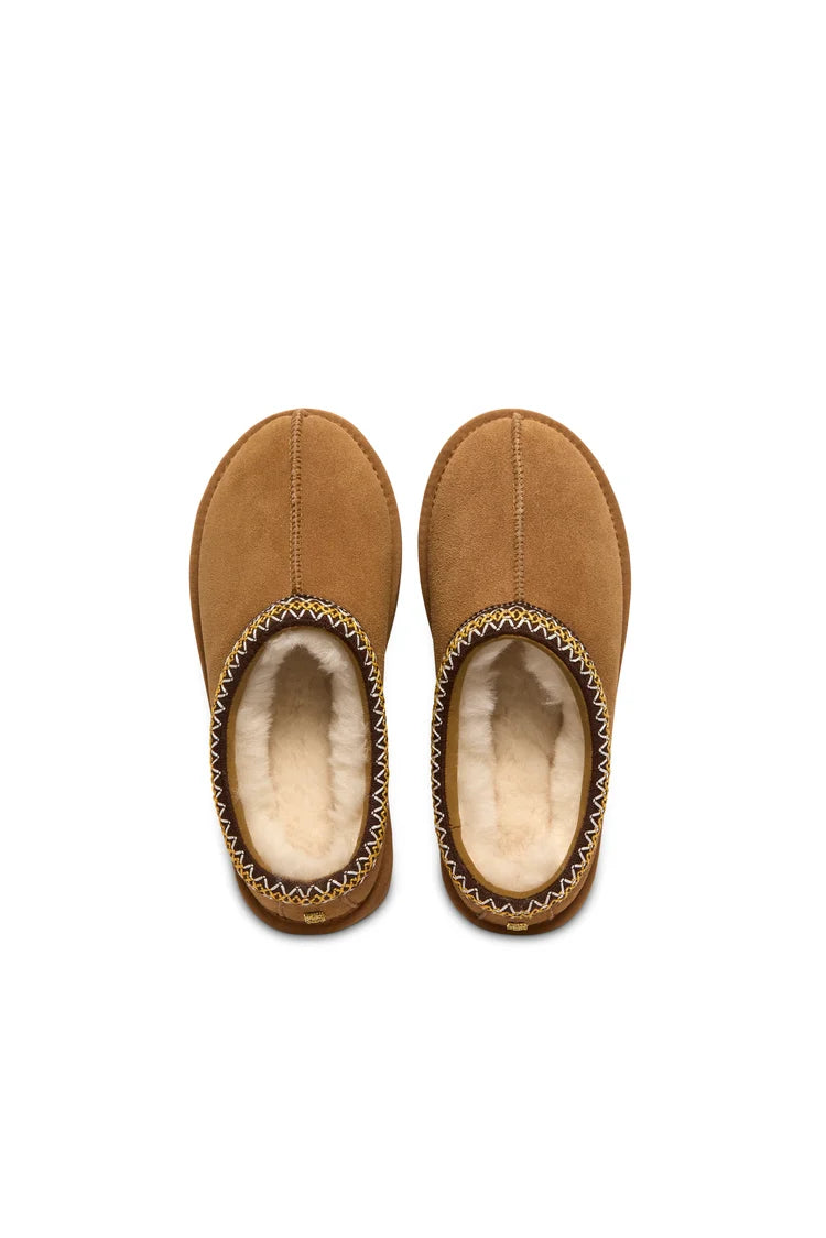 Ultra Low Shearling Mule