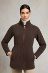 An image of the Holland Cooper Country Longline Fleece