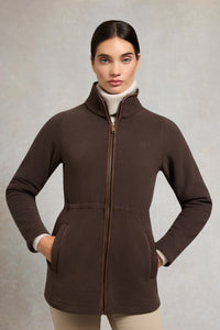 An image of the Holland Cooper Country Longline Fleece