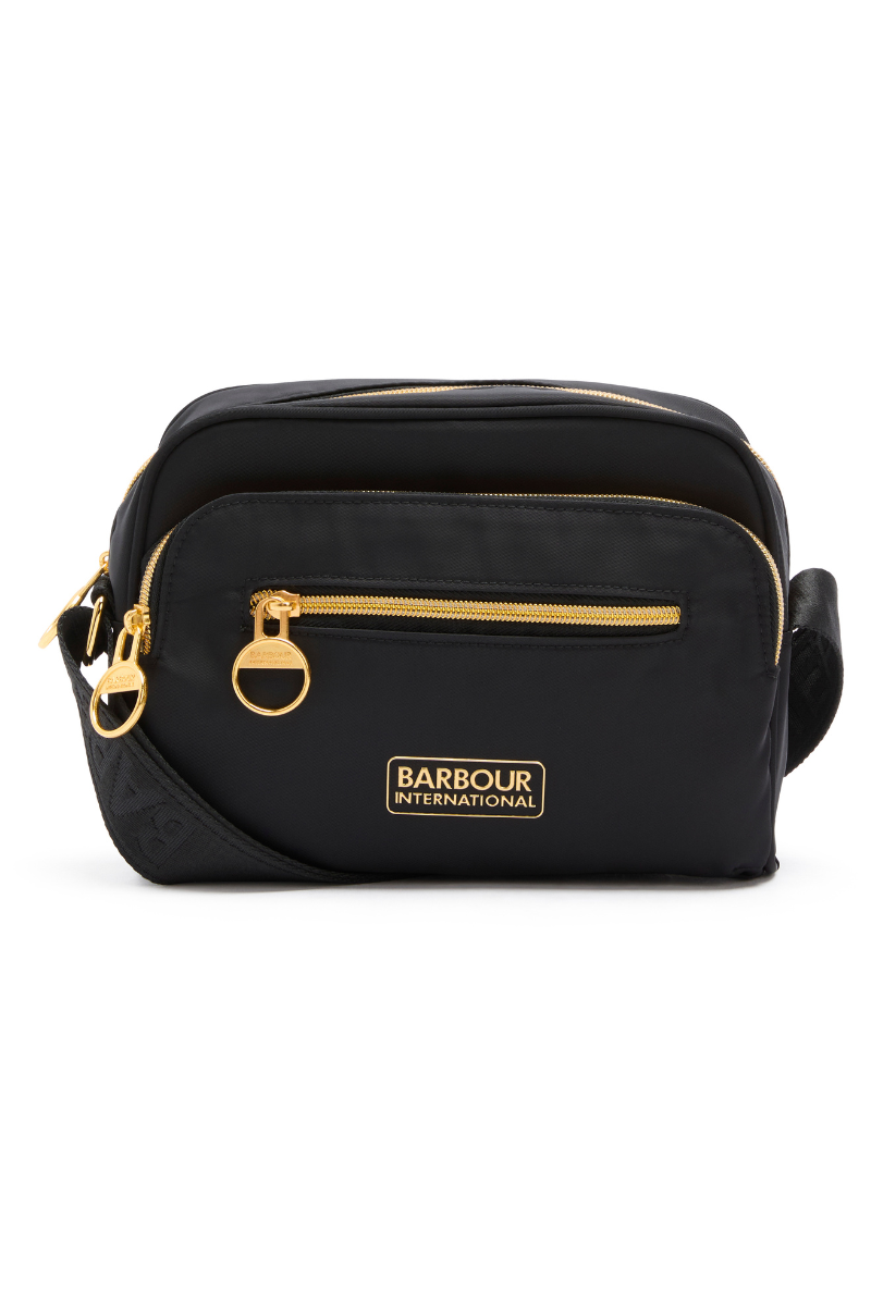 An image of the Barbour International Qualify City Crossbody