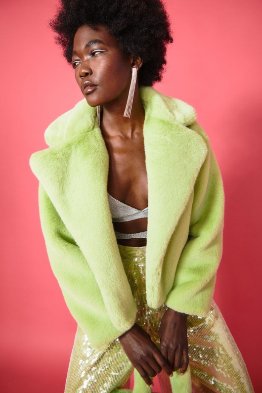 Faux Fur Jacket