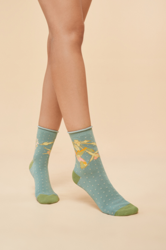 An image of the Powder Ankle Socks
