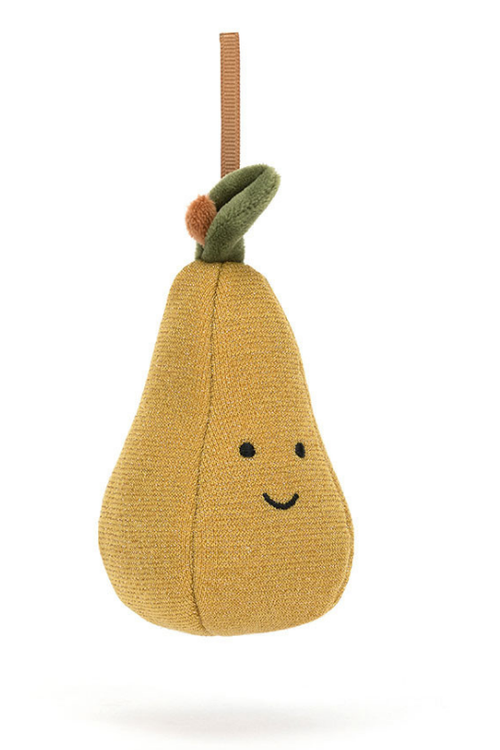 An image of the Jellycat Jellycat Festive Folly Pear