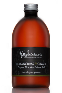 An image of the Highland Soap Company Organic Bubble Bath 500ml