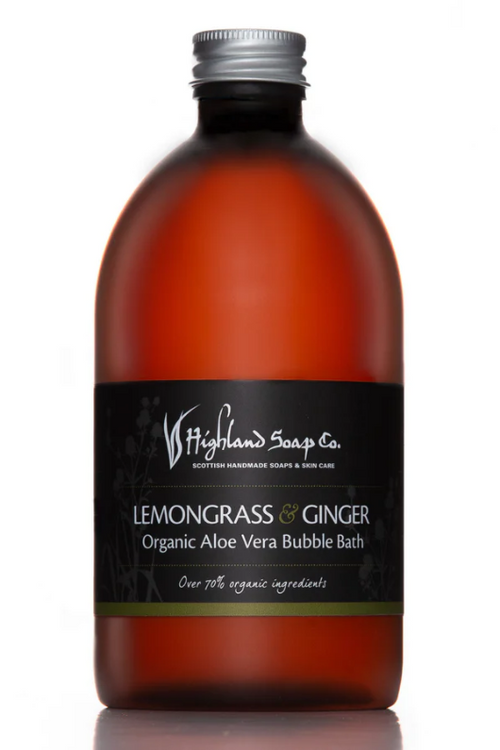 An image of the Highland Soap Company Organic Bubble Bath 500ml
