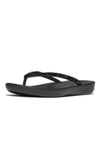 An image of the Fitflop Iqushion Multi-Crystal Ergonomic Flip-Flops