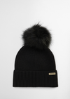 An image of the Barbour International Mallory Pom Beanie Hat
