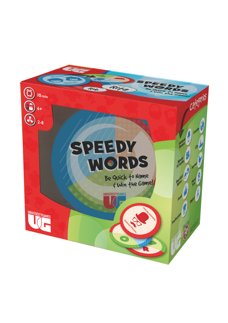 An image of the University Games Speedy Words Game