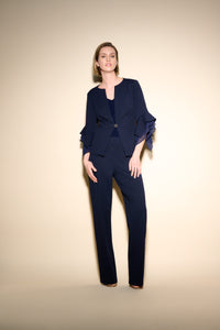An image of the Joseph Ribkoff Tiered Sleeve Blazer
