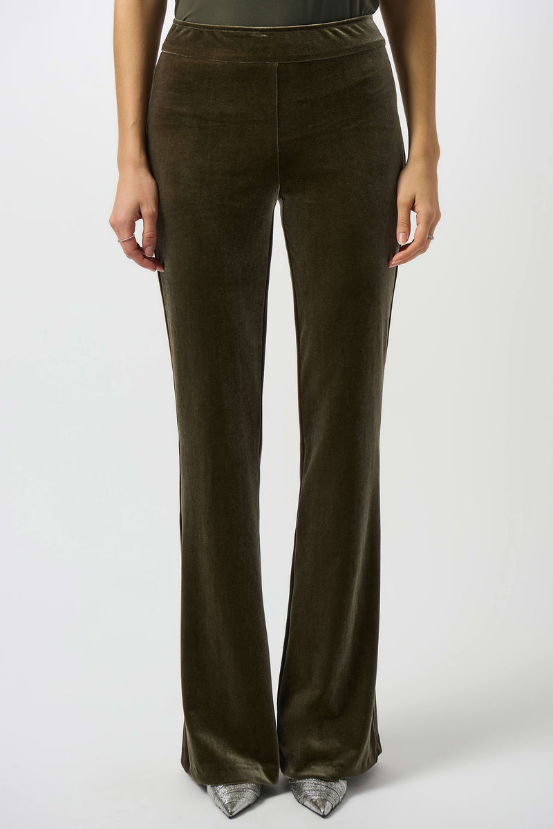 An image of the Joseph Ribkoff Velvet Trousers
