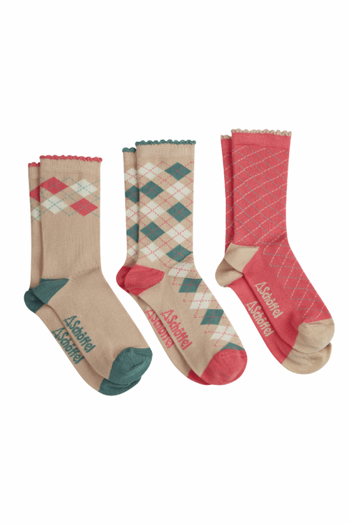 An image of the Schoffel Ladies Bamboo Socks (Box Of 3)