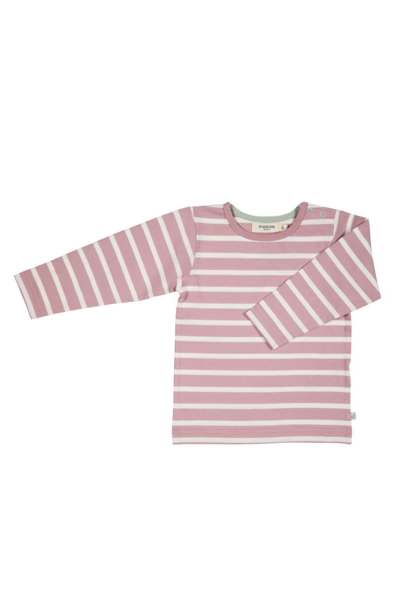 Long Sleeve T-Shirt (Breton Stripe)