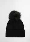 An image of the Barbour International Mallory Pom Beanie Hat