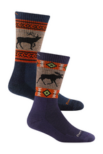 An image of the Darn Tough Vanna Grizzle Boot Midweight Hiking Socks