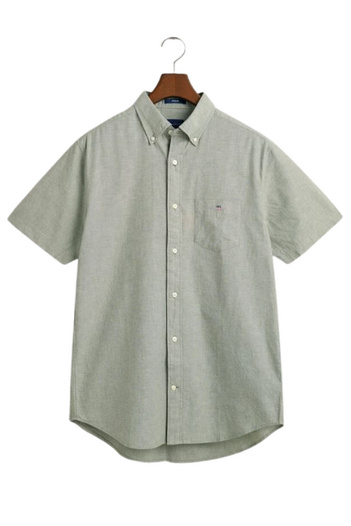 Cotton Linen Short Sleeve Shirt