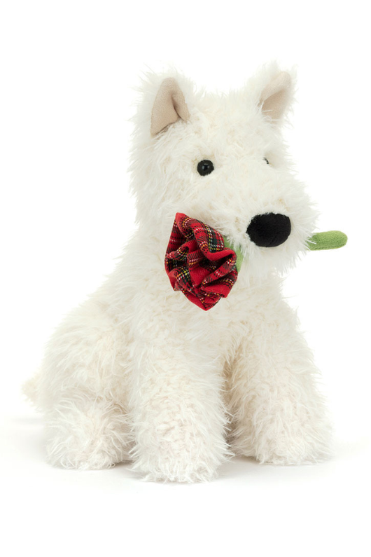 An image of the Jellycat Jellycat Munro Scottie Dog 'Love You'