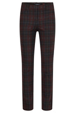 An image of the Robell Bella Tartan Trousers