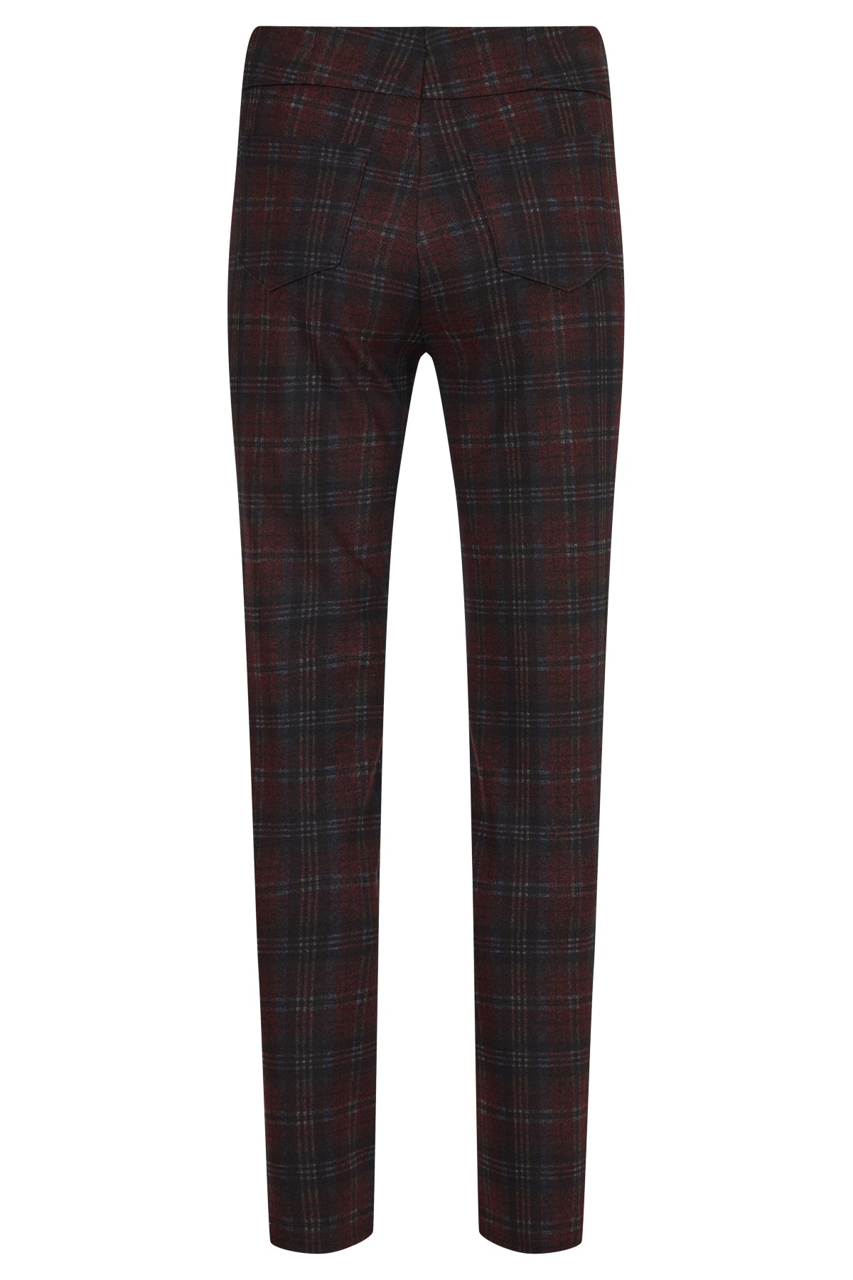 An image of the Robell Bella Tartan Trousers