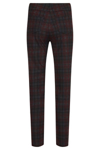 An image of the Robell Bella Tartan Trousers