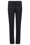 An image of the Robell Bella Tartan Trousers