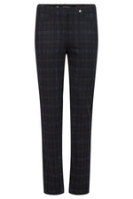 An image of the Robell Bella Tartan Trousers