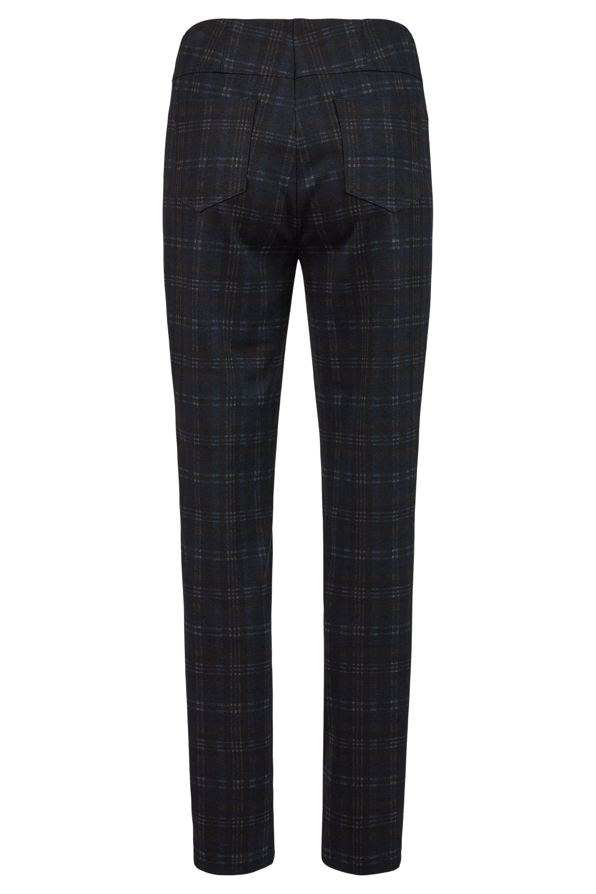 An image of the Robell Bella Tartan Trousers