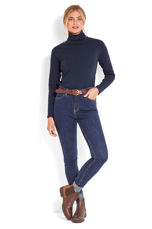 An image of the Schoffel Rosedale Roll Neck