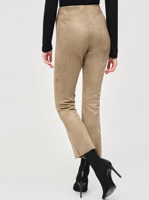 An image of the Joseph Ribkoff Faux Suede Trousers