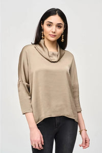 An image of the Joseph Ribkoff Cowl Neck Top