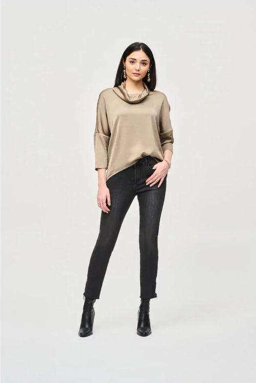An image of the Joseph Ribkoff Cowl Neck Top