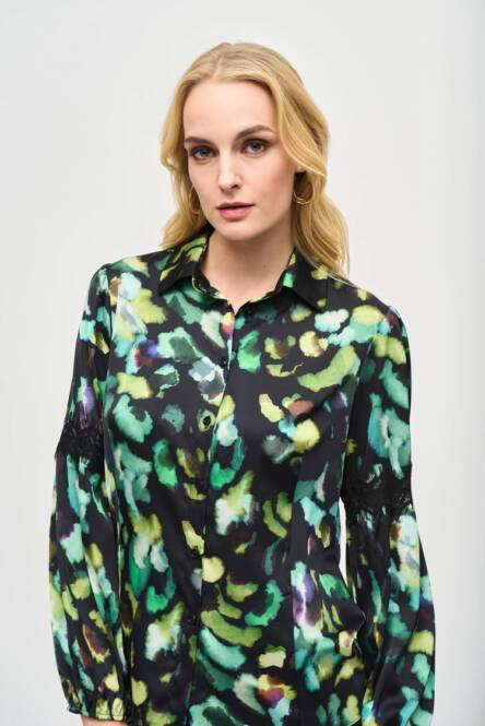 An image of the Joseph Ribkoff Collared Blouse