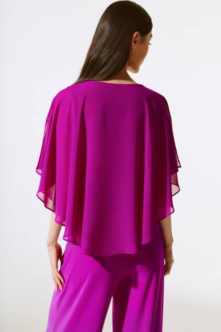 An image of the Joseph Ribkoff Poncho Top